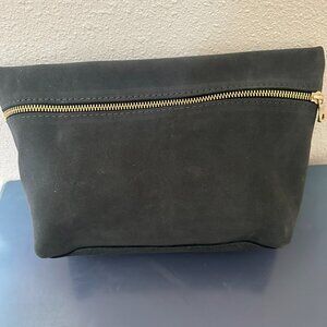 Portland Leather Goods Extra Large Makeup Bag, Peppercorn New without Tags